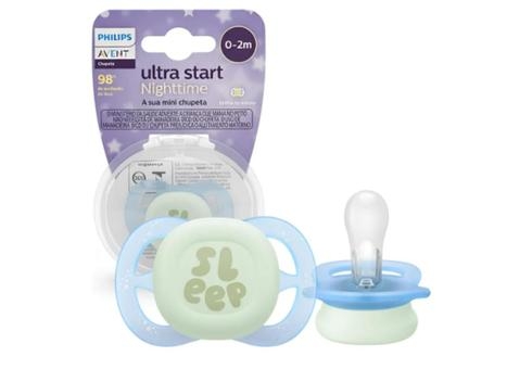 Chupeta Philips Avent Ultra Start 0-2 meses Nighttime Sleep