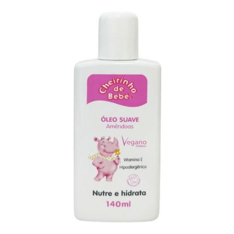 Oleo Cheirinho De Bebe Rosa 140Ml