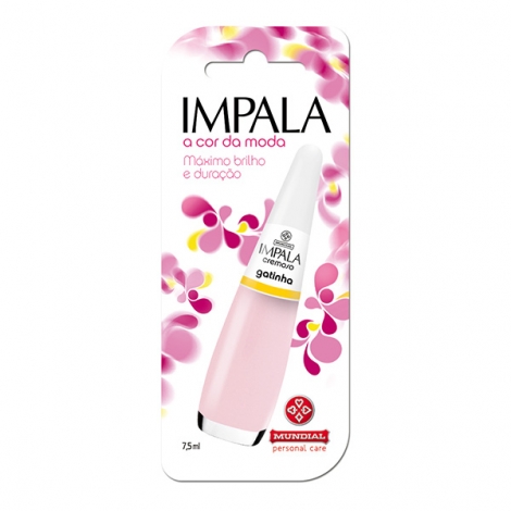 Esmalte Impala Gatinha rosa Cremoso 7,5ml