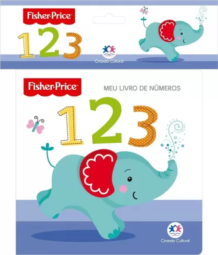 Livro De Banho Numeros Fisher