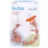 Prendedor De Chupeta Buba Em Silicone Cloudy Esquilo rosa