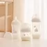 Buba Kit 3 Mamadeiras Easy Flow Nuvem Branca 120Ml, 270Ml e 330Ml