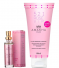Kit Perfume 15Ml + Hidrat Vip Rose Amakha Paris
